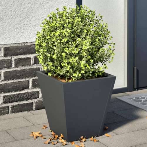 Vrtne sadilice 2 kom antracit 30x30x30 cm čelične - Čelik/antracit 30 x 30 x 30 cm 2 Cijena