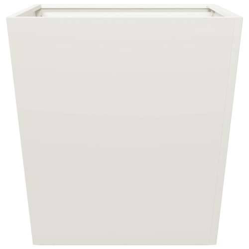 Vrtne sadilice 2 kom bijele 50 x 50 x 50 cm čelične - Čelik/bijela 50 x 50 x 50 cm 2 Cijena