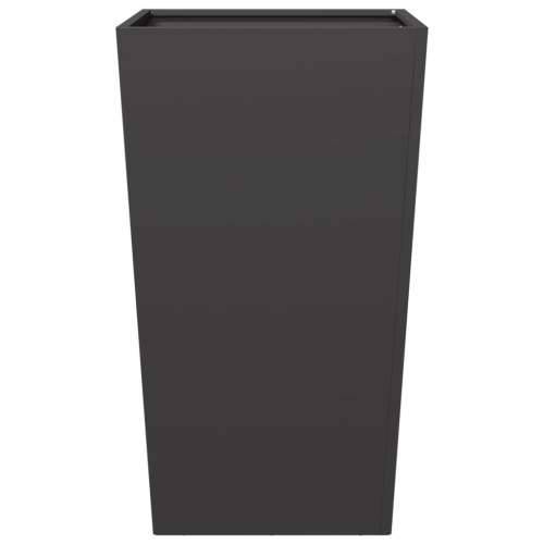 Vrtne sadilice 2 kom crne 45x45x75 cm čelične - Čelik/crna 45 x 45 x 75 cm 2 Cijena