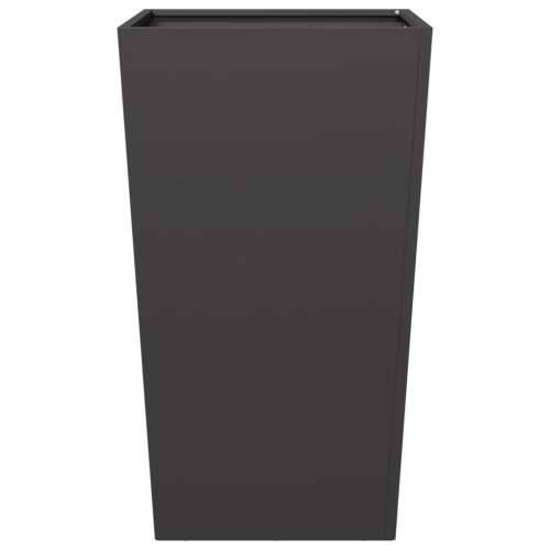 Vrtne sadilice 2 kom crne 45x45x75 cm čelične - Čelik/crna 45 x 45 x 75 cm 2 Cijena