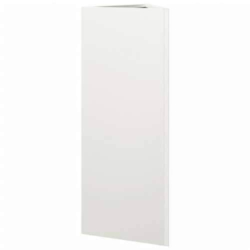 Vrtne sadilice 2 kom bijele trokutaste 30x26x75 cm čelične - Čelik/bijela 30 x 26 x 75 cm 2 Cijena