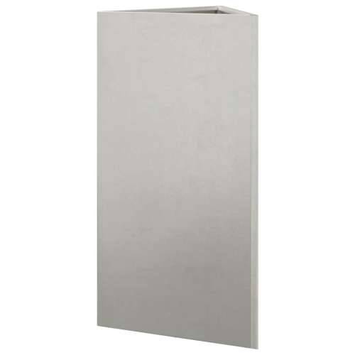 Vrtne sadilica trokutasta 40x34,5x70 cm nehrđajući čelik Nehrđajući čelik / svjetlosiva 40 x 34.5 x 70 cm 1 Cijena
