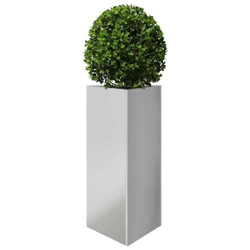 Vrtna sadilica trokutasta 40 x 40 x 75 cm od pocinčanog čelika - Pocinčani čelik / siva 40 x 40 x 75 cm 1 Cijena
