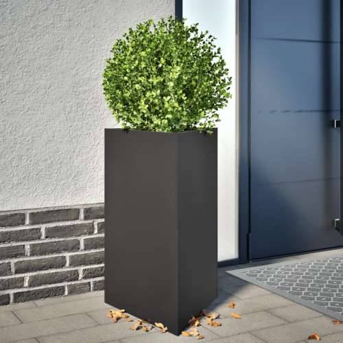 Vrtna sadilica crna trokutasta 50x43x75 cm čelična - Čelik/crna 50 x 43 x 75 cm 1 Cijena