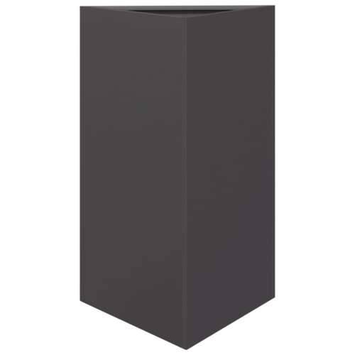 Vrtna sadilica crna trokutasta 50x43x75 cm čelična - Čelik/crna 50 x 43 x 75 cm 1 Cijena