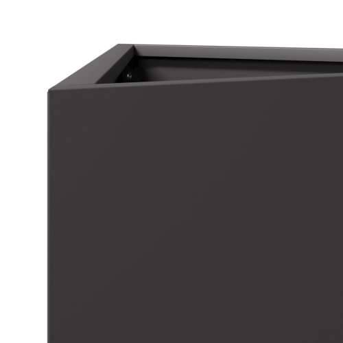 Vrtna sadilica crna trokutasta 50x43x75 cm čelična - Čelik/crna 50 x 43 x 75 cm 1 Cijena