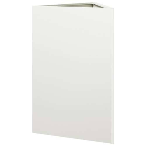 Vrtna sadilica bijela trokutasta 50x43x75 cm čelična Čelik/bijela 50 x 43 x 75 cm 1 Cijena