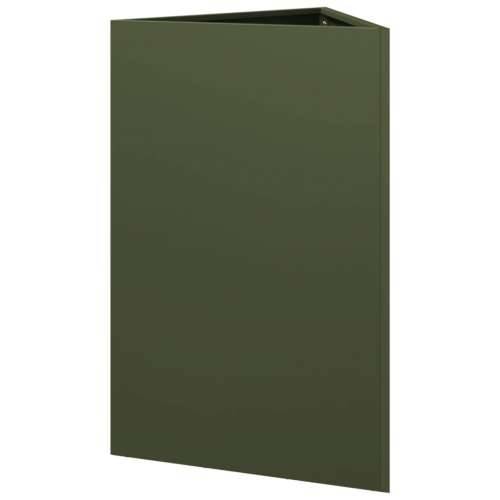 Vrtna sadilice 2kom maslinastozelena 50x43x75 cm čelična Čelik/zelena 50 x 43 x 75 cm 2 Cijena