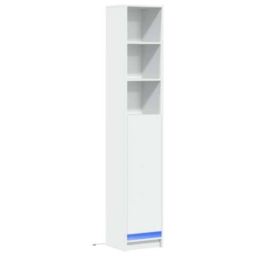 Komoda s LED svjetlima bijela 36x32,5x200 cm konstruirano drvo - Bijela 1 36 cm Cijena
