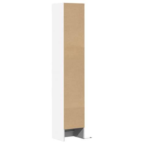 Komoda s LED svjetlima bijela 36x32,5x200 cm konstruirano drvo - Bijela 1 36 cm Cijena