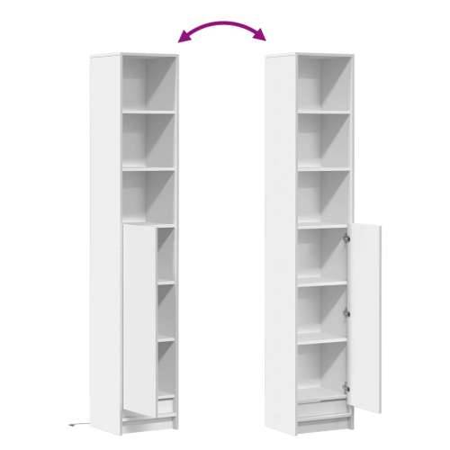 Komoda s LED svjetlima bijela 36x32,5x200 cm konstruirano drvo - Bijela 1 36 cm Cijena