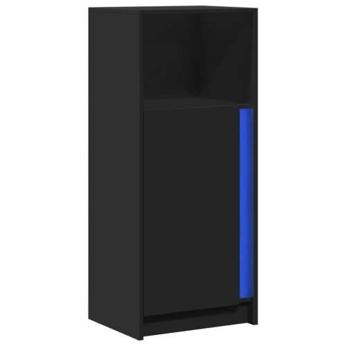 Komoda s LED svjetlima crna 42,5x34x100 cm konstruirano drvo - Crna 1 42.5 cm Cijena