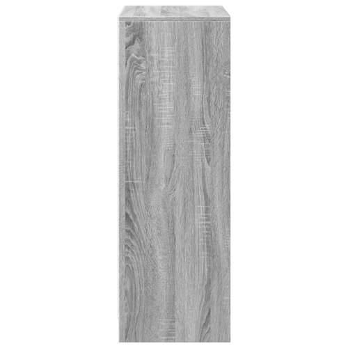 Komoda s LED svjetlima boja hrasta sonome 72x34x100 cm drvena - Sivi hrast sonoma 1 72 cm Cijena