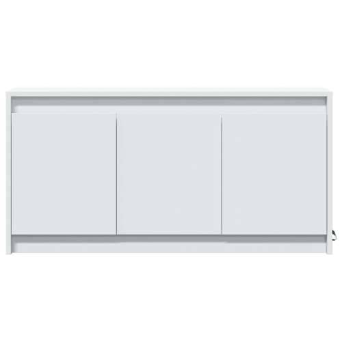 TV ormarić LED bijeli 100 x 34 x 50 cm od konstruiranog drva - Bijela 1 Cijena