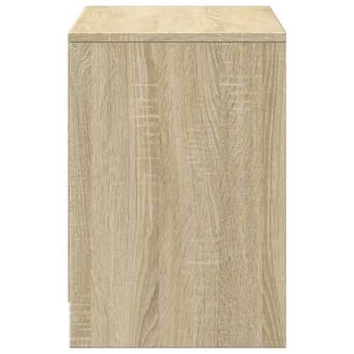 TV ormarić s LED svjetlima boja hrasta 100x34x50 cm drveni - sonoma hrast 1 100 cm Cijena