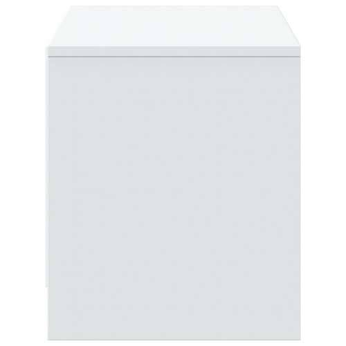 TV ormarić LED bijeli 97x34x40 cm od konstruiranog drva - Bijela 1 97 cm Cijena