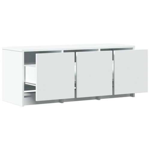 TV ormarić LED bijeli 97x34x40 cm od konstruiranog drva - Bijela 1 97 cm Cijena