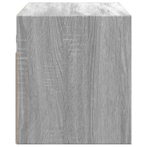 Zidni TV ormarić s LED svjetlima siva boja hrasta 80x31x35 cm - Sivi hrast sonoma 1 80 cm Cijena