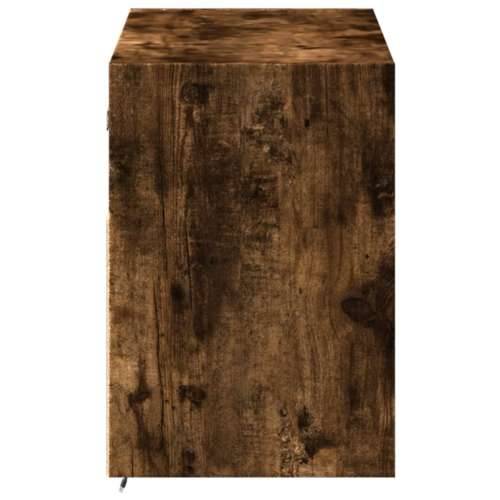 Zidni TV ormarić LED boja dimljenog hrasta 100x31x45 cm - Dimljeni hrast 1 100 cm Cijena