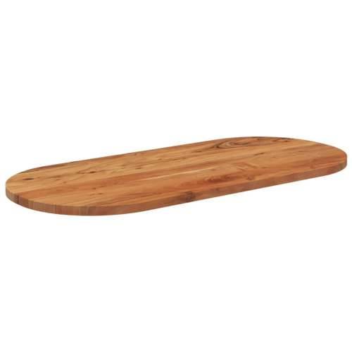 Stolna ploča 110x50x3,8 cm ovalna od masivnog drva bagrema - Bagremovo drvo (prirodno) 110 x 50 cm 1 38 mm Cijena