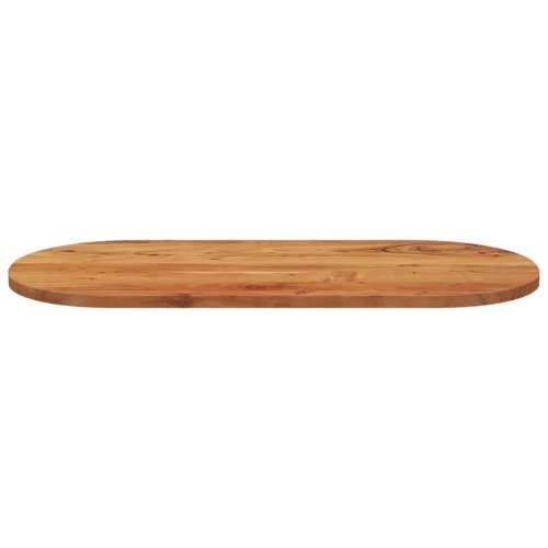 Stolna ploča 110x50x3,8 cm ovalna od masivnog drva bagrema - Bagremovo drvo (prirodno) 110 x 50 cm 1 38 mm Cijena