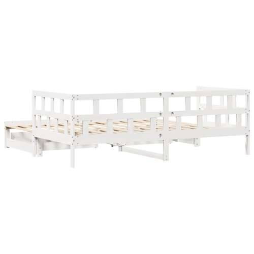 Dnevni krevet na razvlačenje s ladicama bez madraca 90x200 cm Cijena