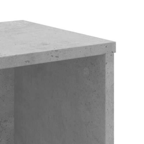 Regal za knjige siva boja betona 50x25x105 cm konstruirano drvo - Beton siva 1 Cijena