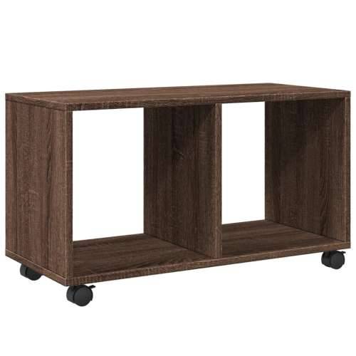 Pokretni ormarić boja hrasta 72x33x42,5 cm konstruirano drvo - Smeđi hrast 1 72 cm Cijena