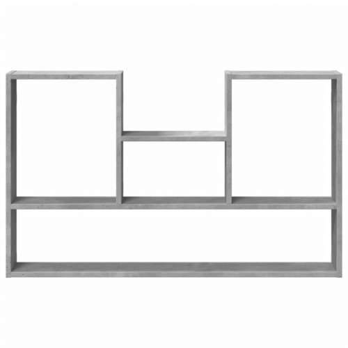 Zidna polica siva boja betona 99x15x60 cm konstruirano drvo - Beton siva 1 Cijena