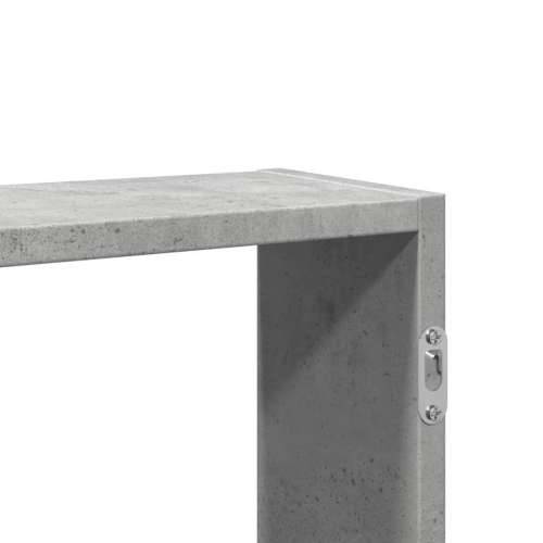 Zidna polica siva boja betona 99x15x60 cm konstruirano drvo - Beton siva 1 Cijena