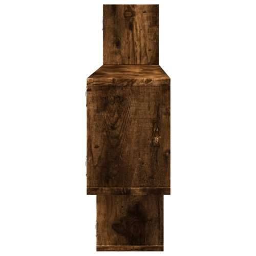 Zidna polica boja hrasta 167,5 x 18 x 68 cm konstruirano drvo - Dimljeni hrast 1 Cijena