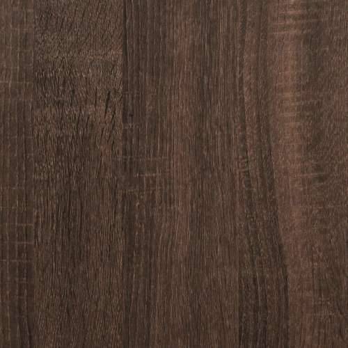 Zidna polica boja smeđeg hrasta 167,5x18x68cm konstruirano drva Smeđi hrast 1 Cijena