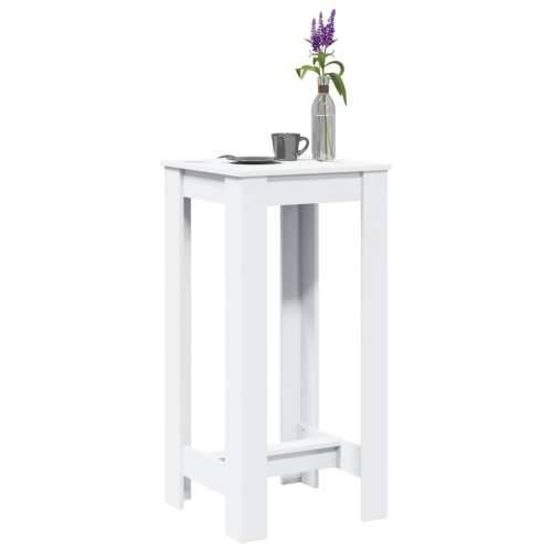 Barski stol bijeli 51 x 50 x 103,5 cm od konstruiranog drva - Bijela 1 51 cm Cijena