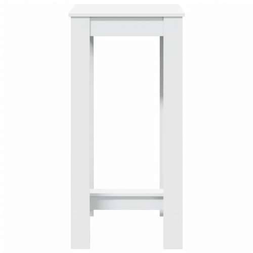Barski stol bijeli 51 x 50 x 103,5 cm od konstruiranog drva - Bijela 1 51 cm Cijena