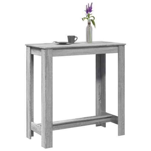Barski stol sivi 102 x 50 x 103,5 cm od konstruiranog drva - Sivi hrast sonoma 1 102 cm Cijena