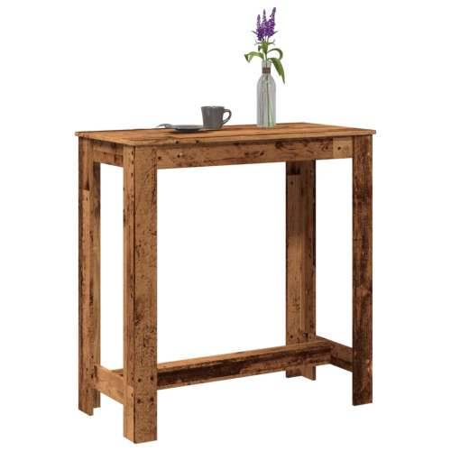 Barski stol boja starog drva 102x50x103,5 cm konstruirano drvo - Staro drvo 1 102 cm Cijena