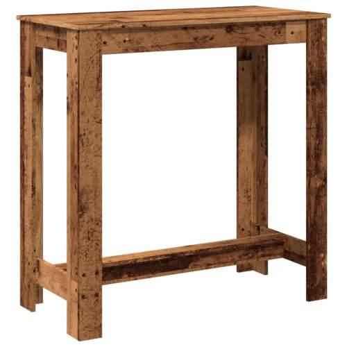 Barski stol boja starog drva 102x50x103,5 cm konstruirano drvo - Staro drvo 1 102 cm Cijena