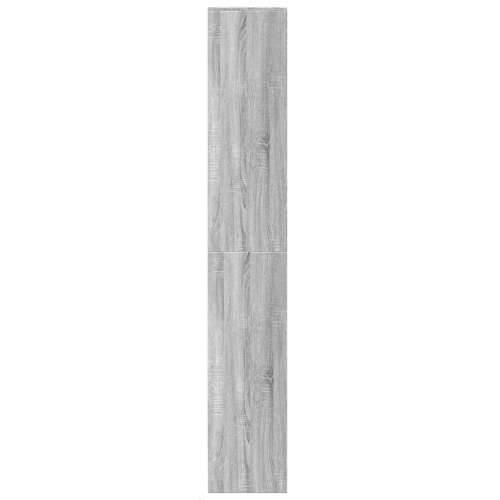 Visoka komoda LED boja hrasta 69x32,5x200 cm konstruirano drvo Sivi hrast sonoma 1 69 cm Cijena