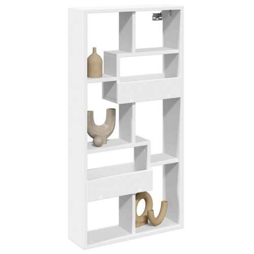 Zidni ormarić bijeli 50 x 15 x 100 cm od konstruiranog drva - Bijela 50 x 15 x 100 cm 1 Cijena