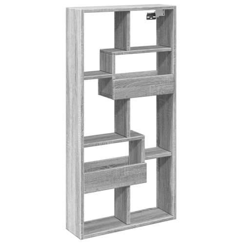 Zidni ormarić boje hrasta 50x15x100 cm konstruirano drvo - Sivi hrast sonoma 50 x 15 x 100 cm 1 Cijena