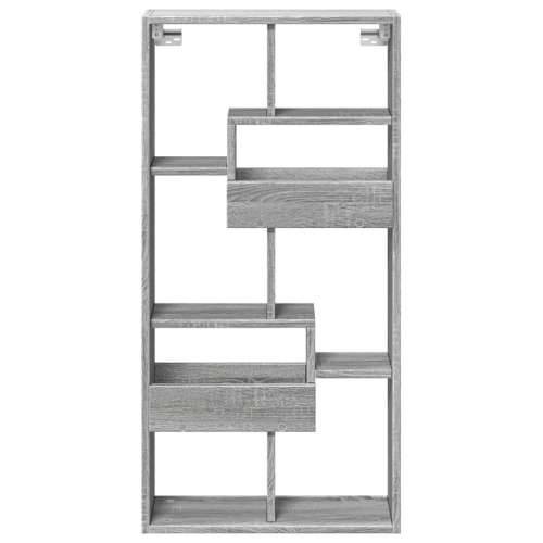 Zidni ormarić boje hrasta 50x15x100 cm konstruirano drvo - Sivi hrast sonoma 50 x 15 x 100 cm 1 Cijena