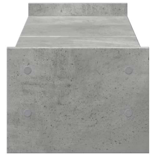 Stalak za monitor boja betona 100x27x20 cm konstruirano drvo Beton siva 100 x 27 x 20 cm Cijena