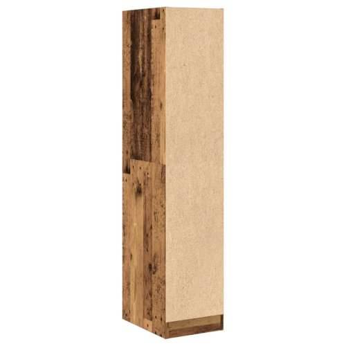 Ormarić za lijekove boja starog drvo 30x41x144,5 cm drveni - Staro drvo 30 x 41 x 144.5 cm 1 Cijena