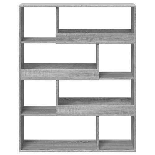 Regal za knjige boja hrasta 100x33x125,5 cm konstruirano drvo - Sivi hrast sonoma 1 125.5 cm Cijena
