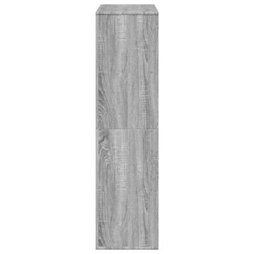 Regal za knjige boja hrasta 100x33x125,5 cm konstruirano drvo - Sivi hrast sonoma 1 125.5 cm Cijena