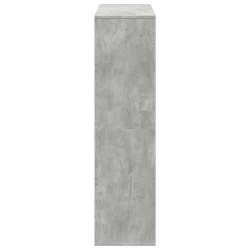 Paravan - Sobna pregrada boja betona 100x33x125,5 cm konstruirano drvo - Beton siva 1 125.5 cm Cijena