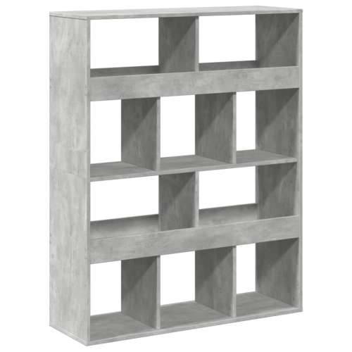 Paravan - Sobna pregrada boja betona 100x33x125,5 cm konstruirano drvo - Beton siva 1 125.5 cm Cijena