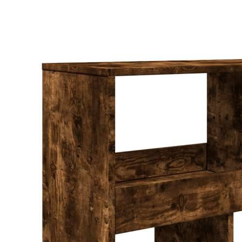 Paravan - Sobna pregrada boja hrasta 100x33x187,5 cm konstruirano drvo - Dimljeni hrast 1 187.5 cm Cijena