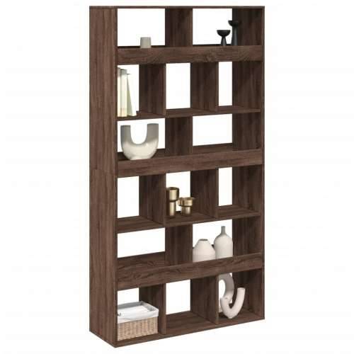 Paravan - Sobna pregrada boja hrasta 100x33x187,5 cm konstruirano drvo - Smeđi hrast 1 187.5 cm Cijena