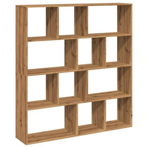 Ormarić za knjige boja hrasta 132x29x141,5 cm konstruirano drvo - artisian oak 1 141.5 cm 132 cm Cijena